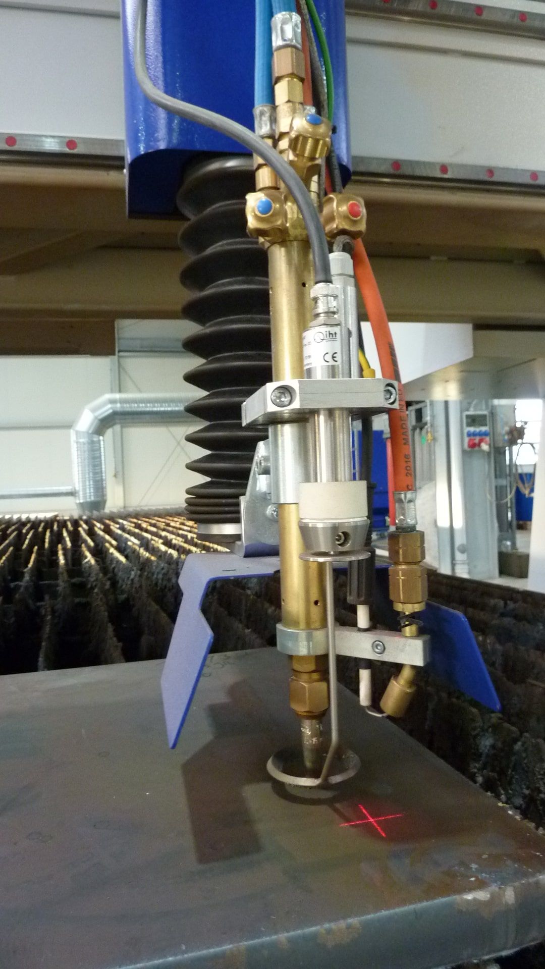 Flame cutting – application example.