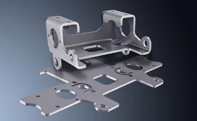 Formed sheet metal component – application example.
