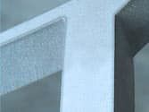 Waterjet cut: clean, sharp-edged and almost completely burr-free.
